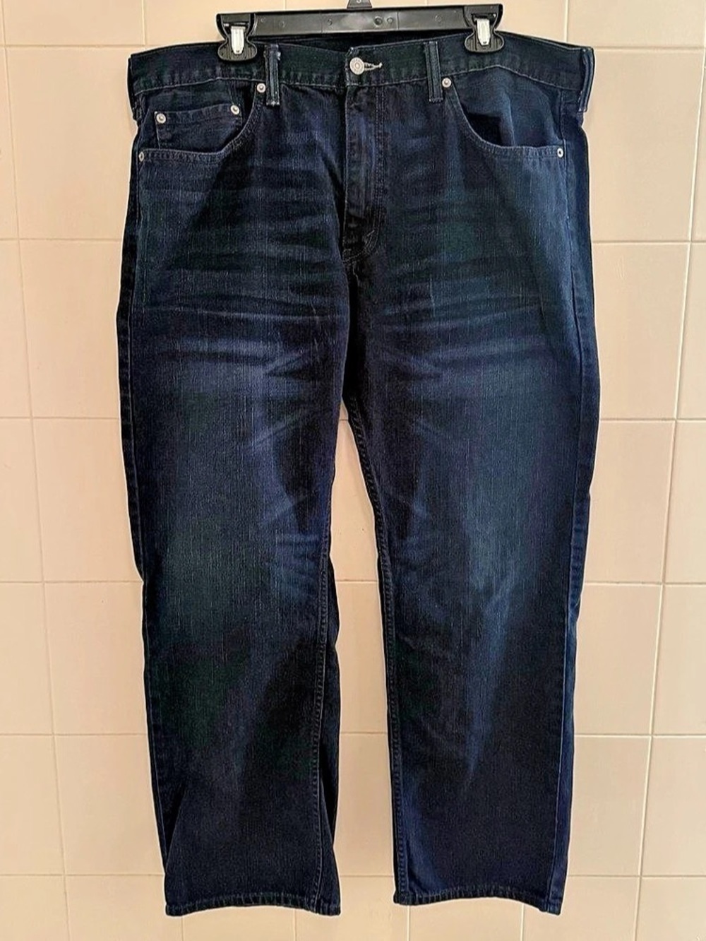 Levi’s 559 Relaxed Straight Men’s Jeans 38x30 Dark Navy Blue Denim